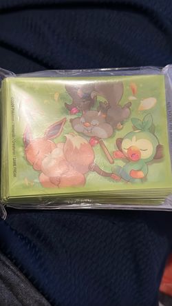 Pokemon Center ( one single ) Eevee Sleeve Sleeping Eevee Gronkey 2024 Berry Sleepy Sweet Slumb