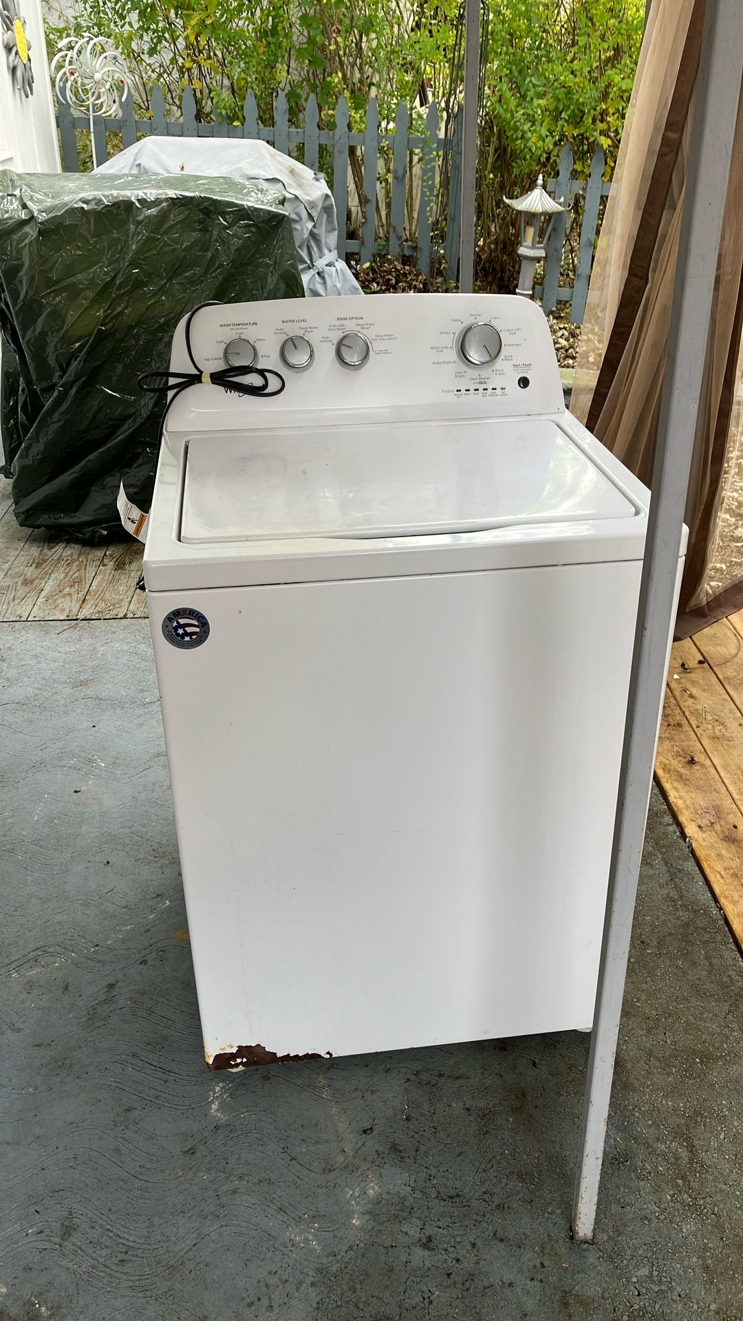 Whirlpool washer
