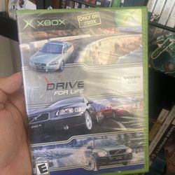 Drive for Life XBOX New (read The Description)
