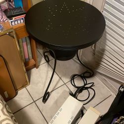 Metal Black Table
