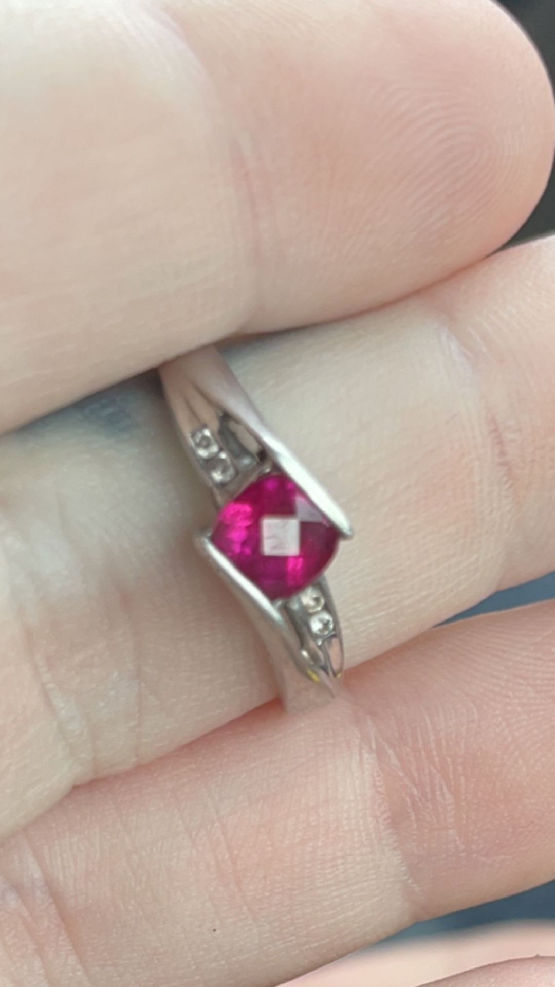 Ruby Ring  Size 7