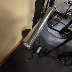 Old Worn 20kg Eleiko Bar--