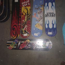 Medium Printed Skateboards $15 Each Located In Palmdale California