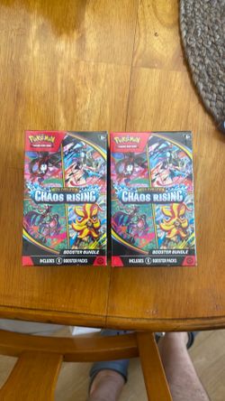 Chaos Rising Booster Bundle, $40 each