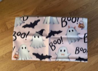 19x11.5 Pink Halloween Pillow Case