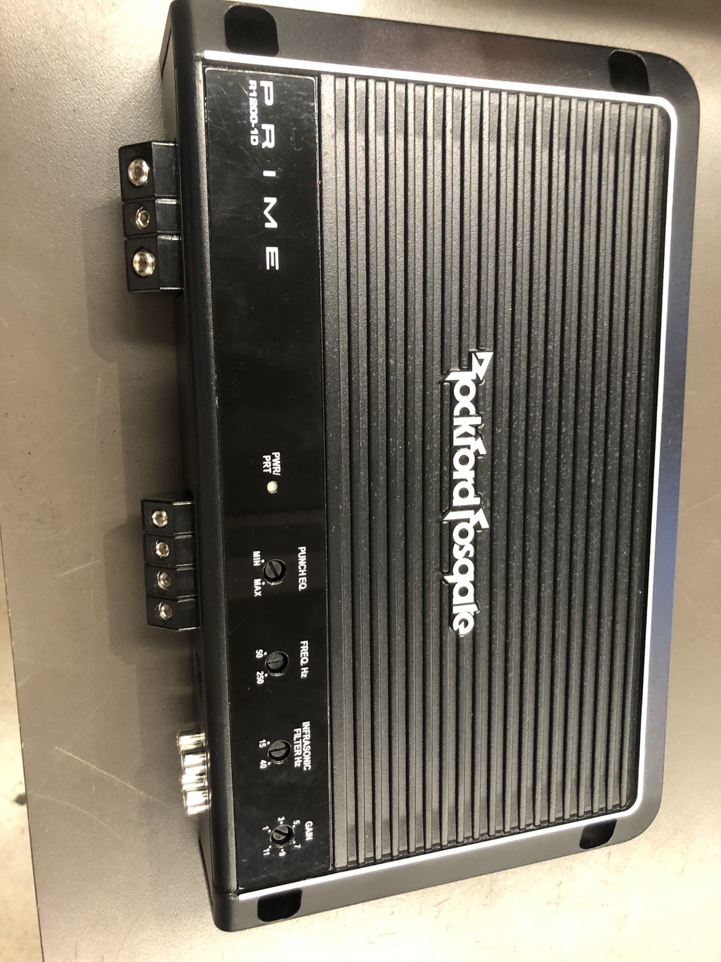 Rockford Fosgate R1200-1D Prime 1,200 Watt Class-D Mono Amplifier