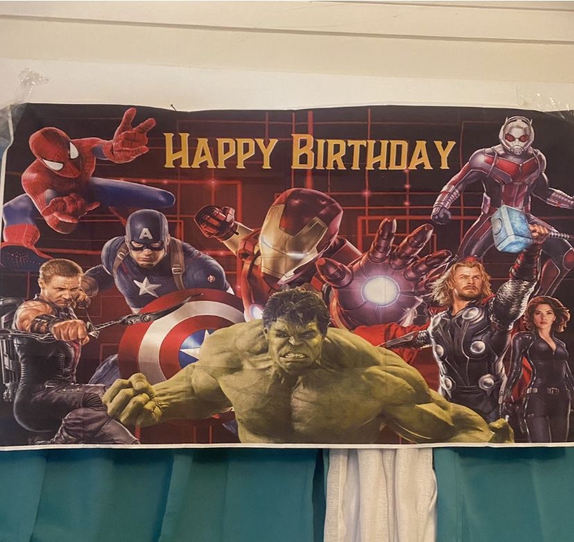 The Adventures Happy Birthday Banner