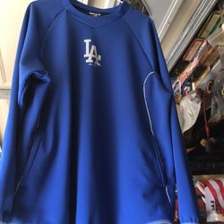 Dodgers warm up Sweatshirt size adult L