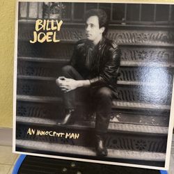 Vintage Pop Rock Vinyl Album - Billy Joel