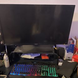 Acer 24” Monitor & Dell 21” Monitor 