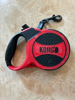 KONG Retractable Dog Leash – Red – $15