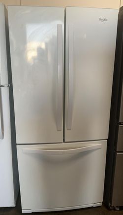 Whirlpool 3-Door  White Fridge

