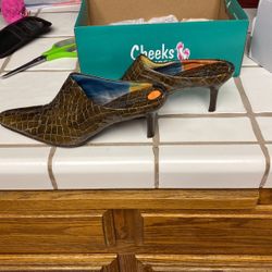 Womens Dark Brown Shoes 