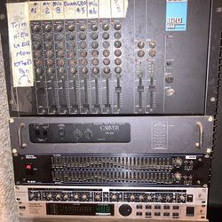 PA System With 12” Speakers