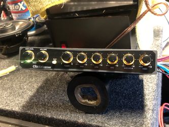 CLARION EQ5560 5 BAND EQUALIZER WITH SUB LEVEL CONTROL