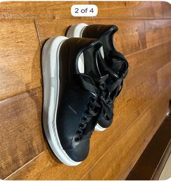 Alexander McQueen Oversized Sneakers Black