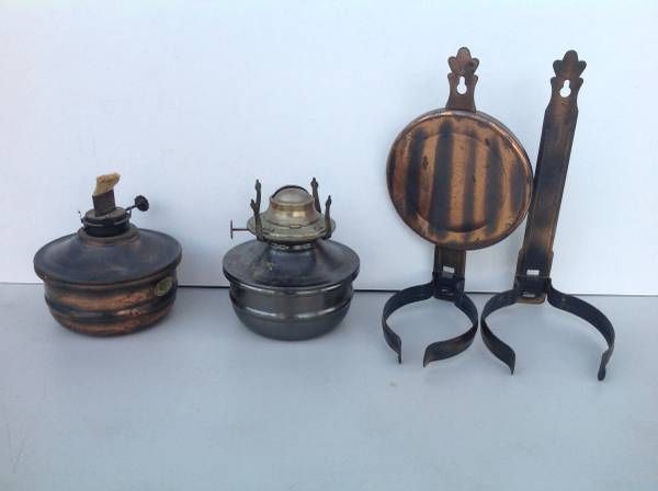 Kerosene Lamp Bases and Reflector Stands