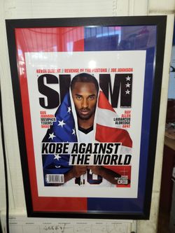 Kobe Bryant 11x17 FRAMED PHOTO