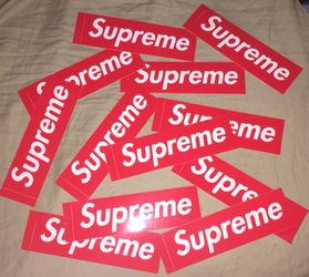Supreme Stickers