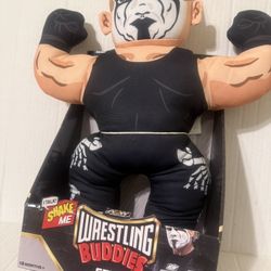 AEW Wrestling Buddies 15” Talking STING Toy Plush Action Figure WWE Wrestler