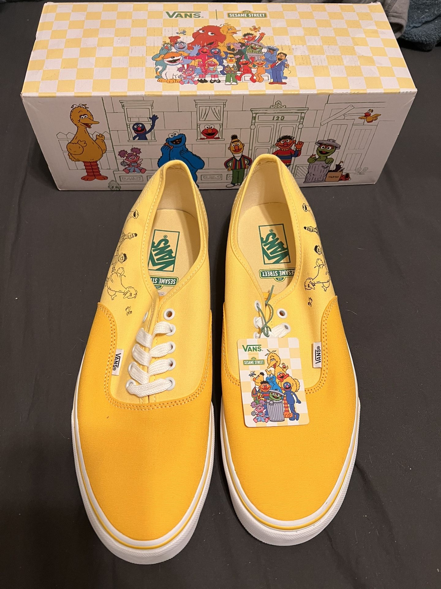 Sesame Street Big Bird Vans