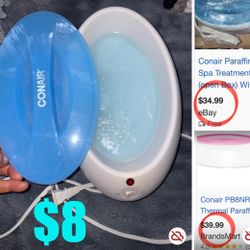 $8 Conair True Glow Thermal Paraffin Spa Treatment brand new no box