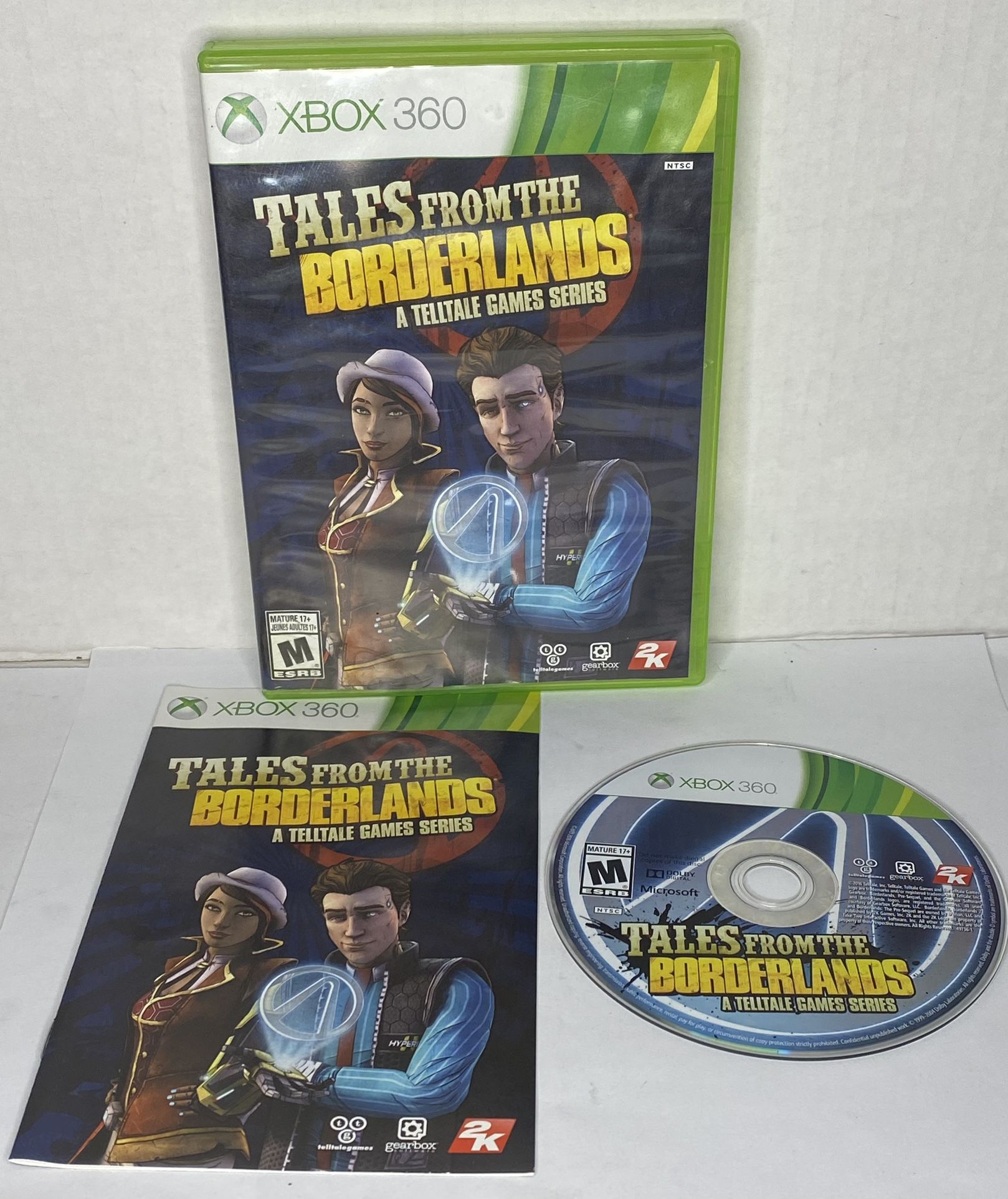 Tales From the Borderlands Microsoft Xbox 360 Telltale Games Series Very Rare