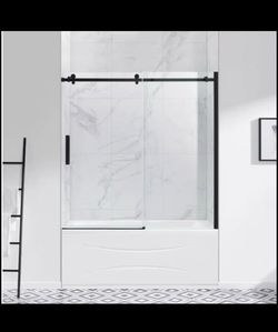 OVE Decors Kelsey 60" Sliding Shower Door — BRAND NEW, Factory Sealed-$375