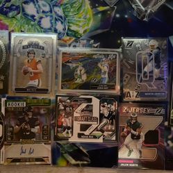 New Gen Football Card Lot (includes Autograph Card,Jersey Patch Card & More)