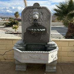 New Water Fountain Made Out Of Cement Perfect Gift 