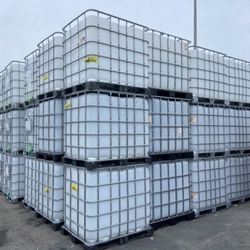 IBC ibc caged Tanks 330 Gallons 275 Gallons Water Liquid Holding Containers