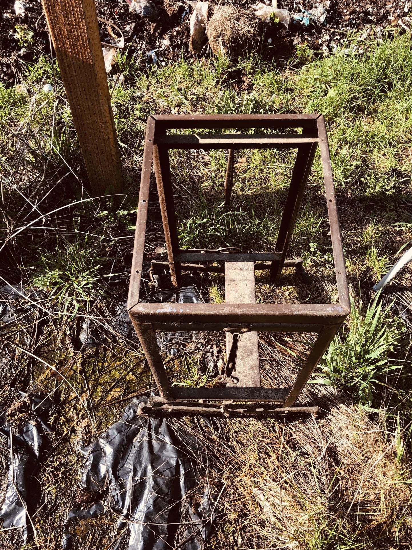 Small Antique, Folding Typewriter Table $20