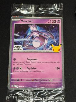 Mewtwo Promo Card from 9/27 Drop
