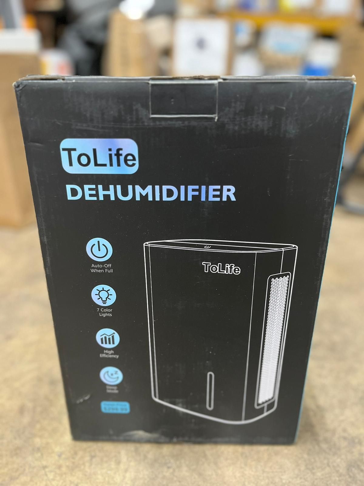 ToLife Dehumidifiers for Bedroom, 85 OZ Dehumidifier for Room with Auto Shut Off, Sleep Mode (800 sq. ft) Portable Dehumidifier for Bathroom, Basement