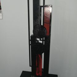 Hand-Crafted Original Abstract Collage Sculpture