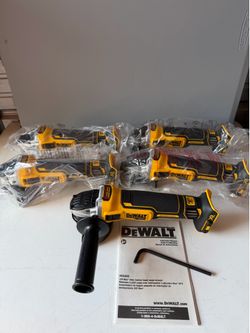 Dewalt 20v max  XR 4.5 inch angle grinder (Tool only)