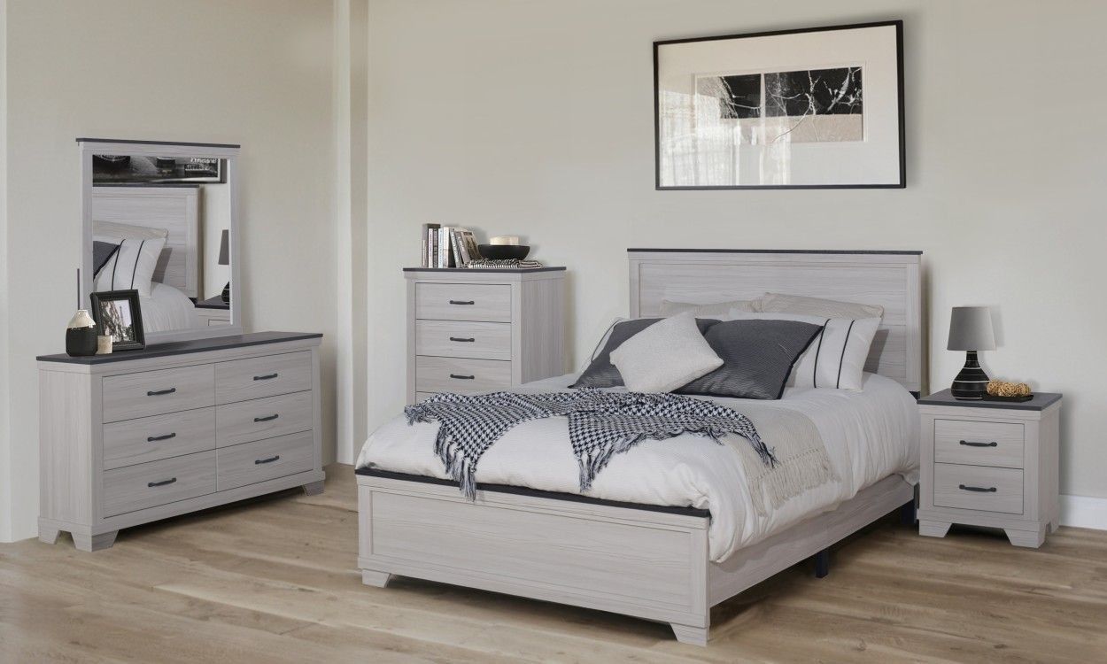 BRAND NEW GRAY BEDROOM SET!! QUEEN $645! KING $699!! WE OFFER DELIVERY SAME DAY!!
