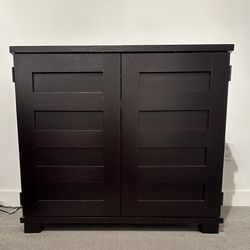 Crate And Barrel File Cabinet/computer Work Station