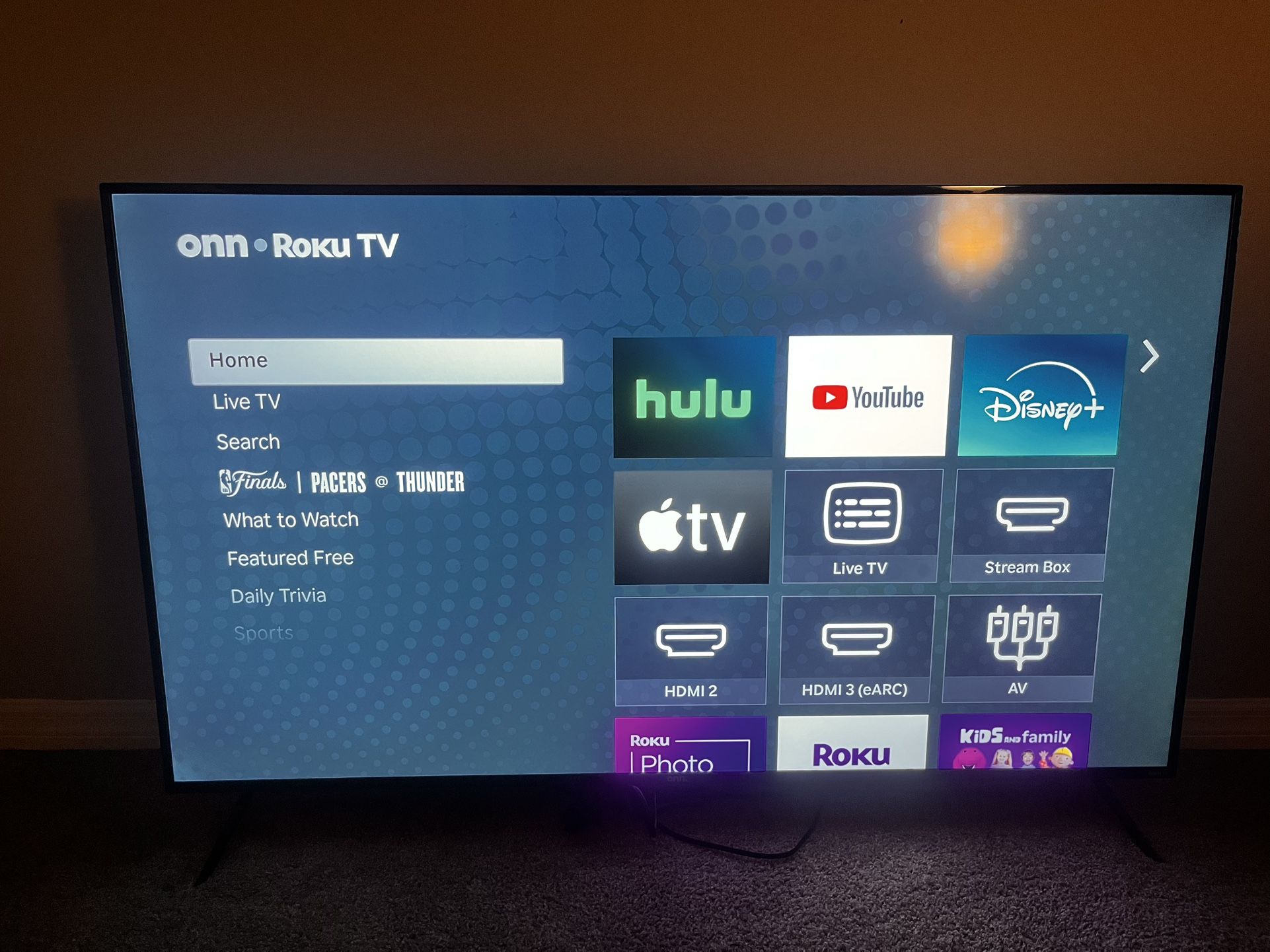 65 in Roku tv