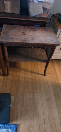 Small table.