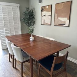 West Elm Dining Table + Chairs