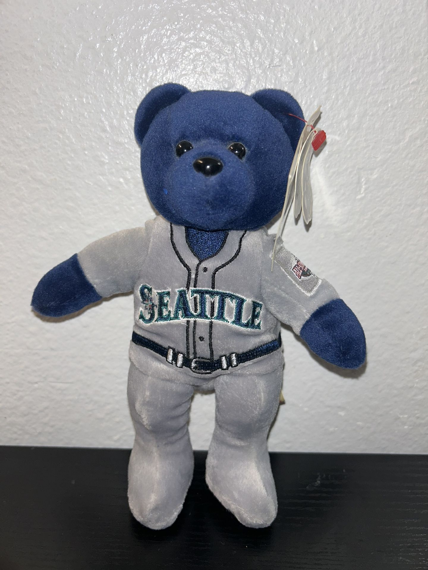 Seattle Mariners Team # 51 Ichiro Beans Authentic Beanie Bear Stuffed Toy 2001