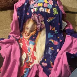 Jojo Siwa Onesie With Hood And Feet Out $13