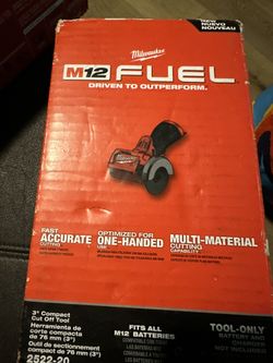 Milwaukee  M12. Tool. Only 