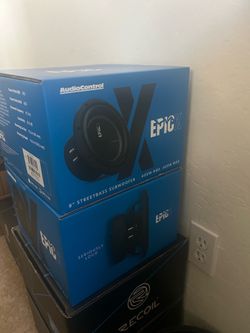 8” subwoofer