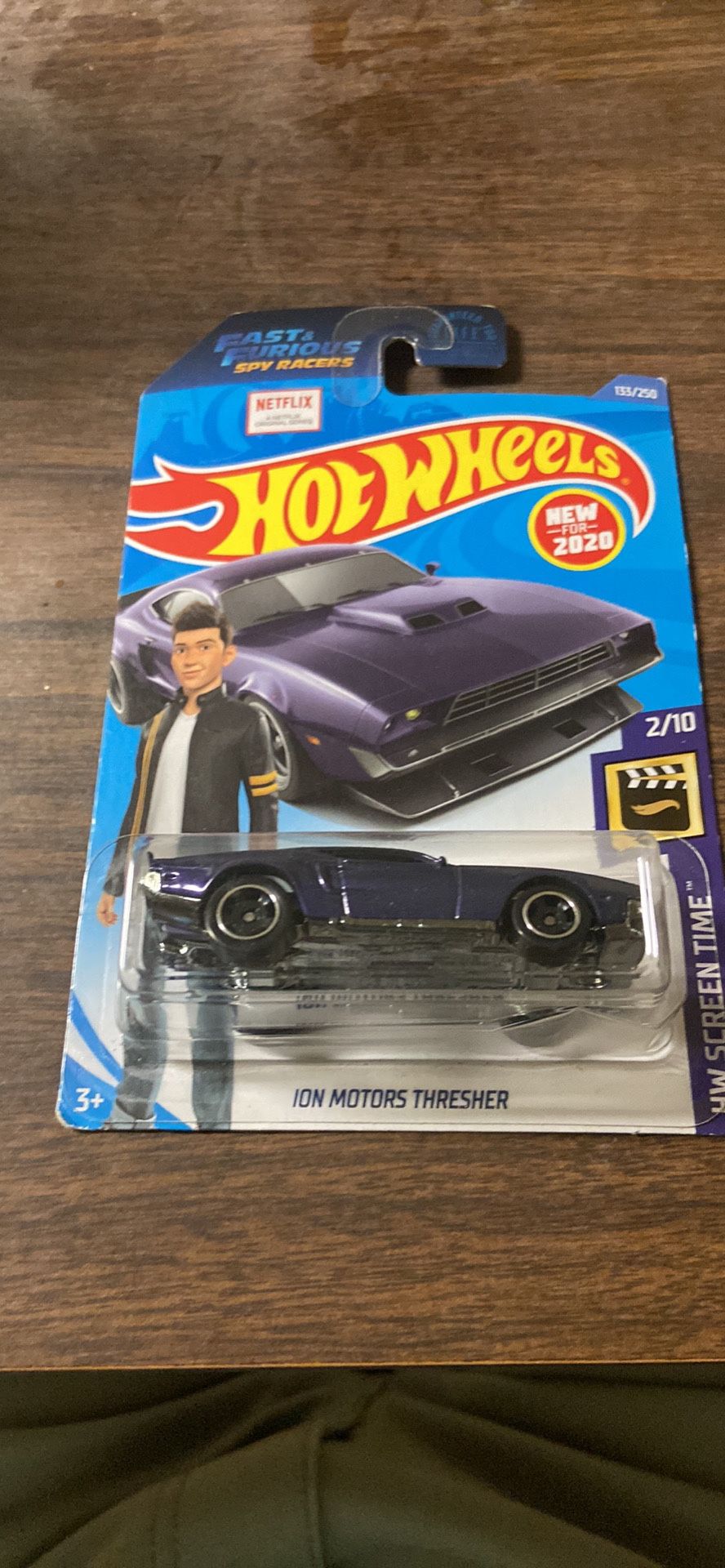 Hot Wheels 2020 Fast & Furious Spy Racers Hw Screen Time ION Motors Thresher, Purple 133/250