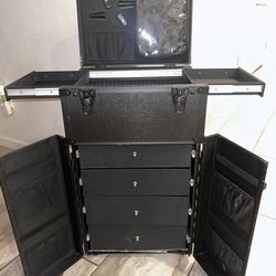 Rolling Makeup Cart