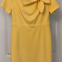 New Dress Yellow Color Size 10
