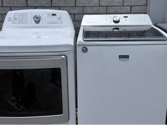 Maytag washer electric dryer xl  large capacity