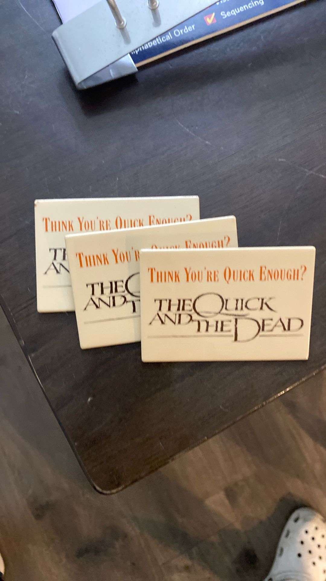 The Quick And The Dead Pin
